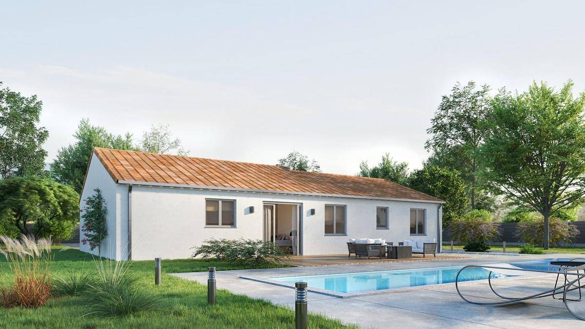 Programme terrain + maison à Saulcet en Allier (03) de 105 m² à vendre au prix de 198944€ - 2