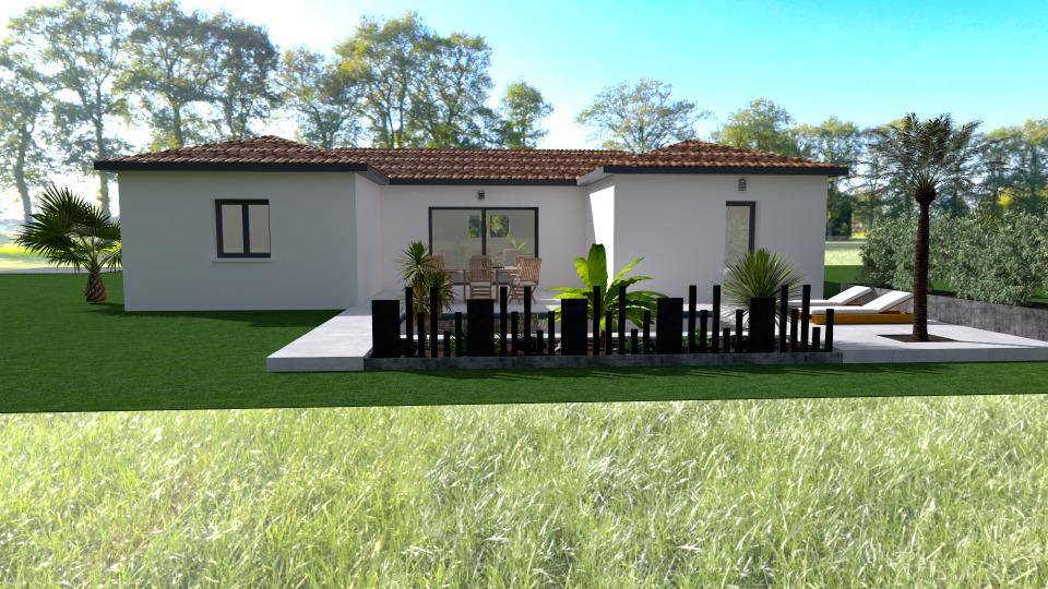 Programme terrain + maison à Saint-Marcel-lès-Annonay en Ardèche (07) de 104 m² à vendre au prix de 298500€ - 1