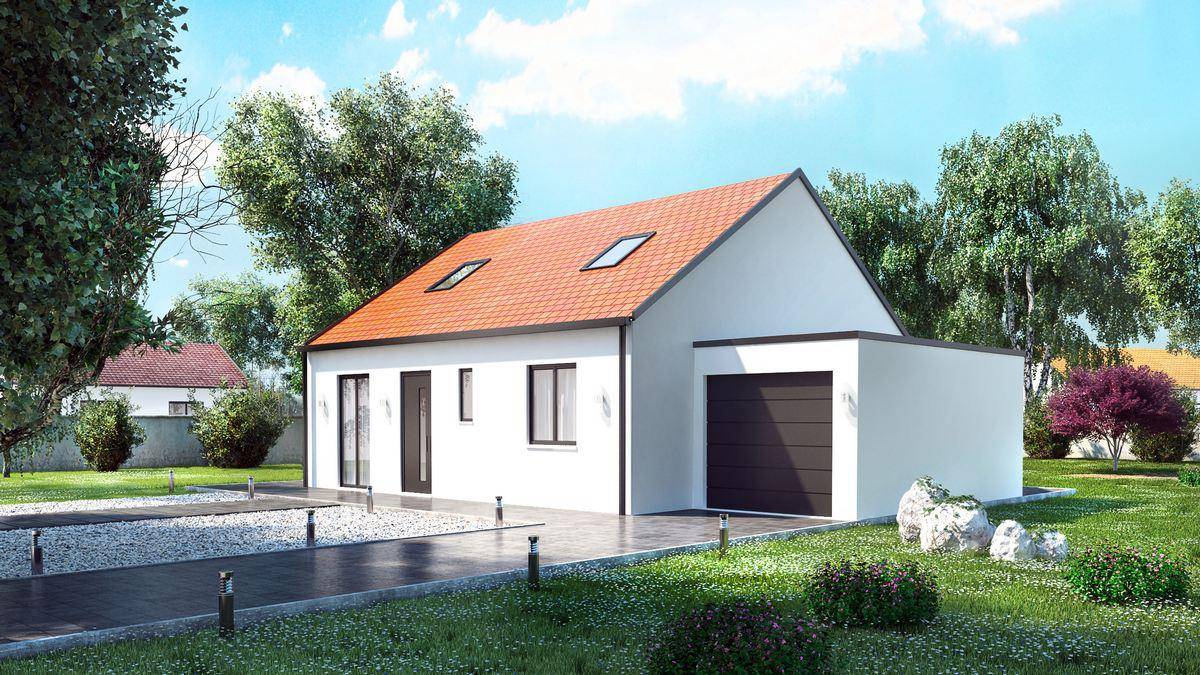 Programme terrain + maison à Mansigné en Sarthe (72) de 94 m² à vendre au prix de 201972€ - 1