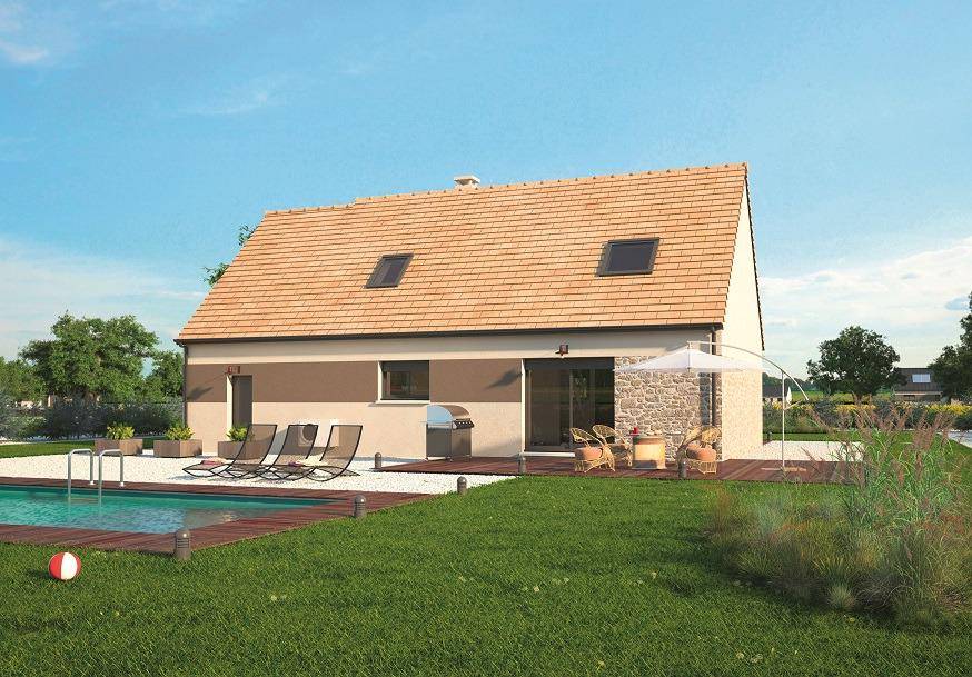 Programme terrain + maison à Champenard en Eure (27) de 117 m² à vendre au prix de 287000€ - 2