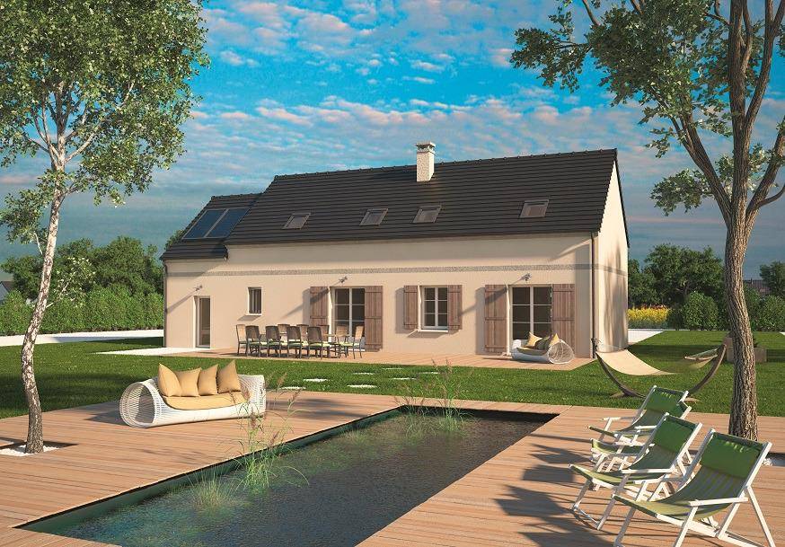 Programme terrain + maison à Mesnières-en-Bray en Seine-Maritime (76) de 145 m² à vendre au prix de 325000€ - 2