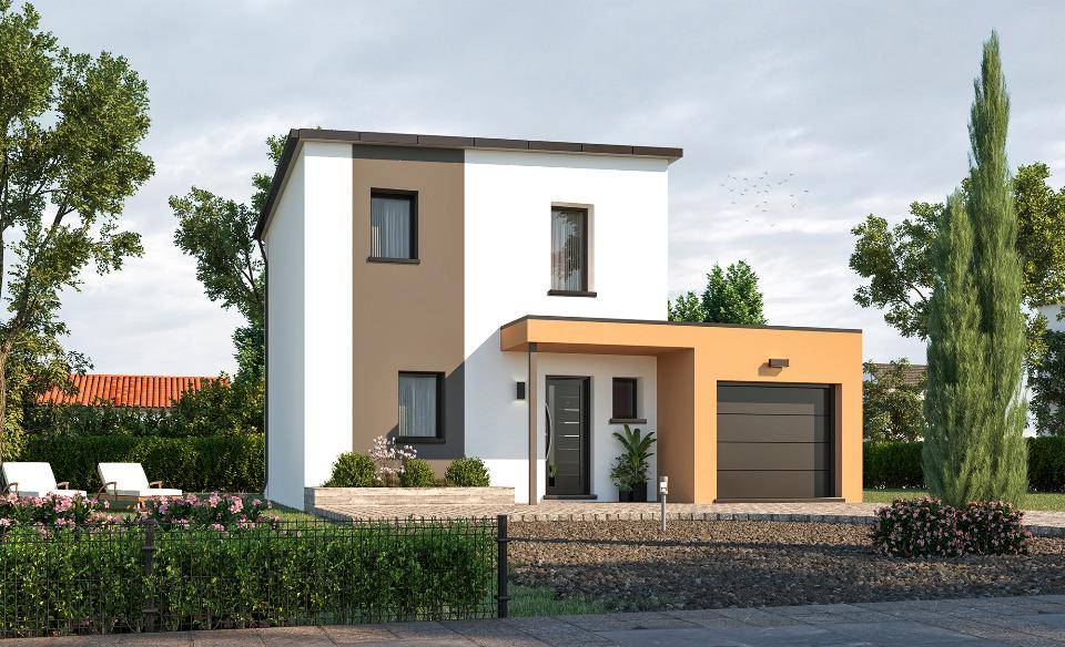 Programme terrain + maison à Quimperlé en Finistère (29) de 87 m² à vendre au prix de 259000€ - 1