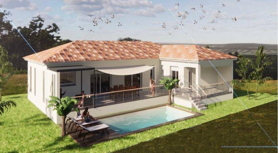 Programme terrain + maison à Grillon en Vaucluse (84) de 157 m² à vendre au prix de 440000€ - 1