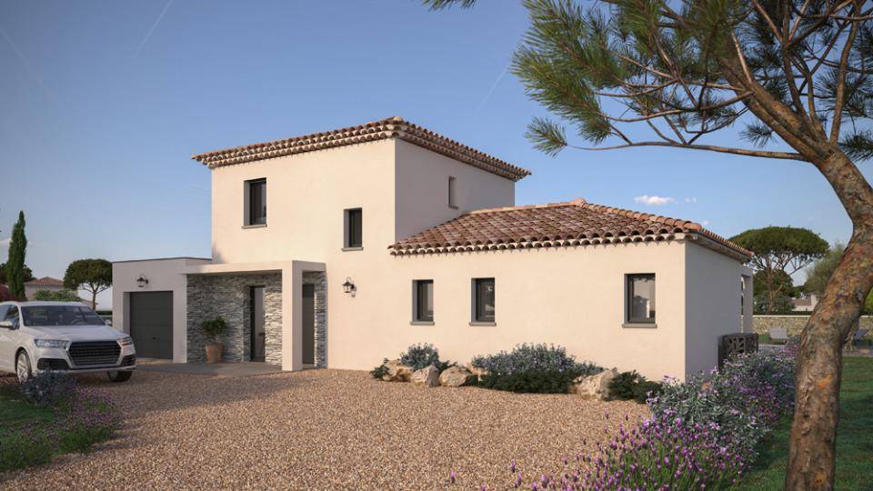 Programme terrain + maison à Saze en Gard (30) de 95 m² à vendre au prix de 270000€ - 2
