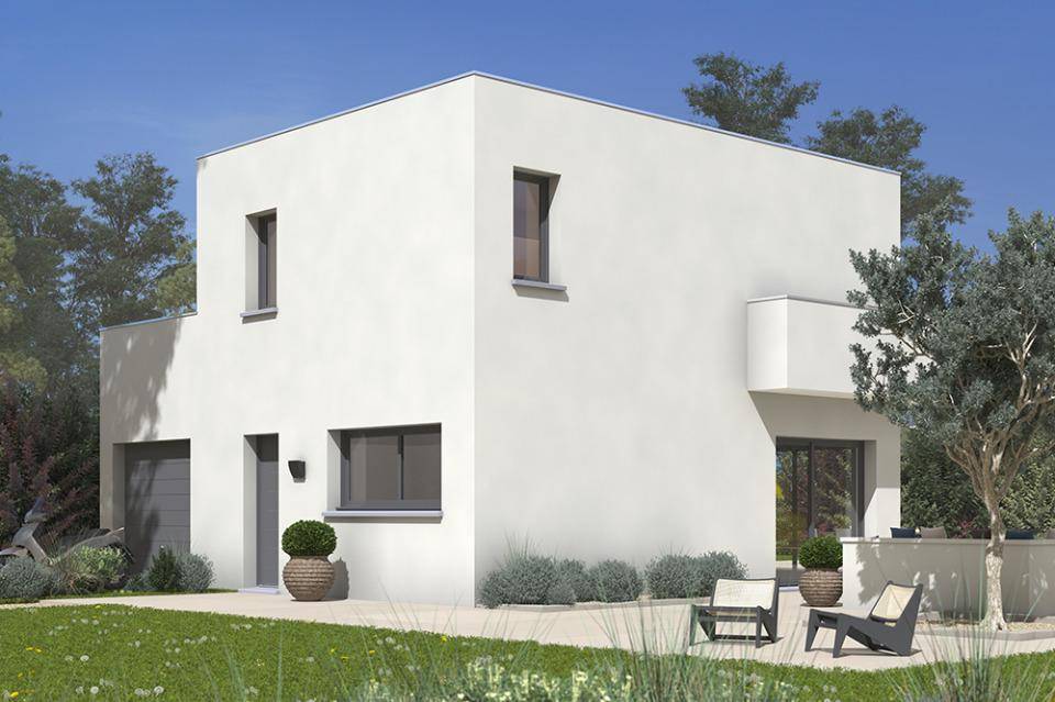 Programme terrain + maison à Saint-Geniès-Bellevue en Haute-Garonne (31) de 90 m² à vendre au prix de 346590€ - 1