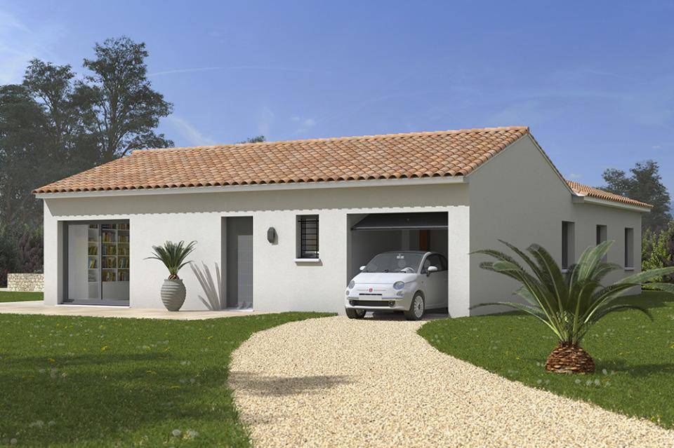 Programme terrain + maison à Bouloc en Haute-Garonne (31) de 110 m² à vendre au prix de 350000€ - 1