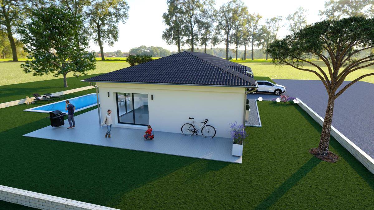 Programme terrain + maison à Taponas en Rhône (69) de 112 m² à vendre au prix de 325000€ - 4