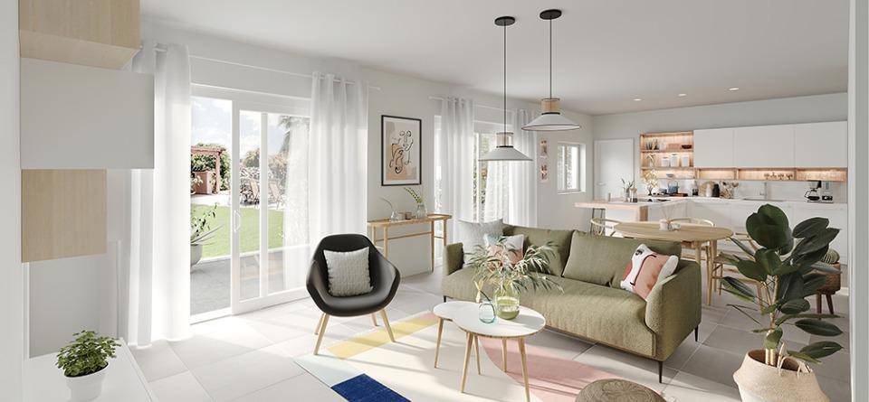 Programme terrain + maison à La Ferrière-aux-Étangs en Orne (61) de 70 m² à vendre au prix de 175592€ - 2