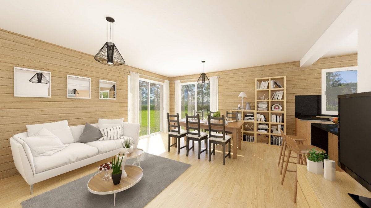 Programme terrain + maison à Saint-Pierre-de-Soucy en Savoie (73) de 88 m² à vendre au prix de 341018€ - 3