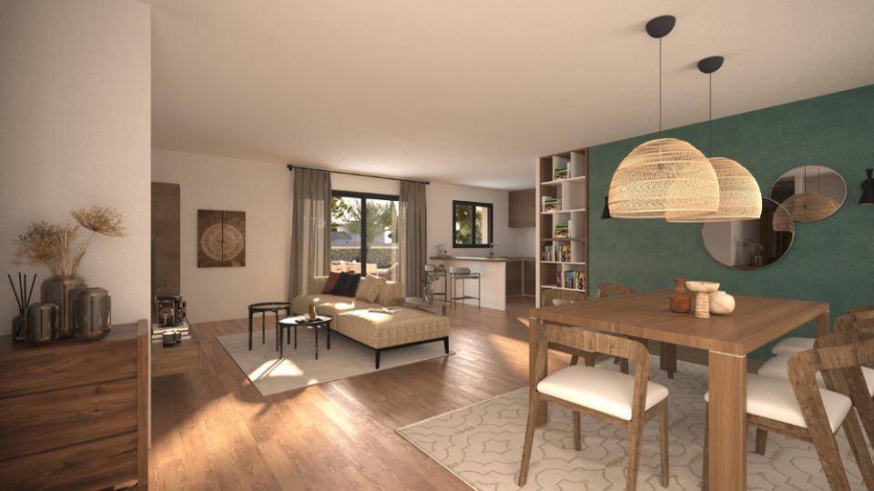 Programme terrain + maison à Vauvert en Gard (30) de 90 m² à vendre au prix de 296000€ - 3
