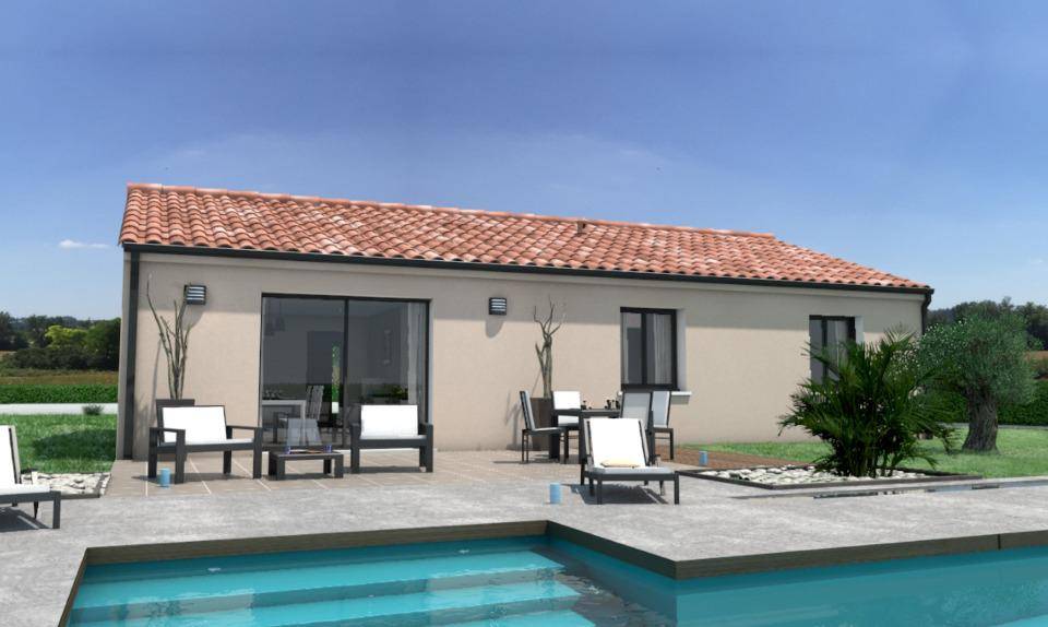 Programme terrain + maison à Aspiran en Hérault (34) de 88 m² à vendre au prix de 240010€ - 3