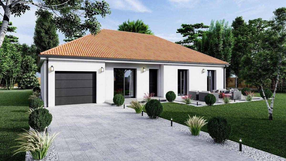 Programme terrain + maison à Yerville en Seine-Maritime (76) de 82 m² à vendre au prix de 198306€ - 3