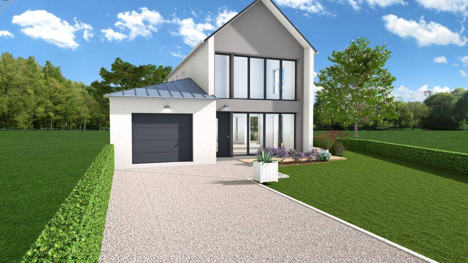 Programme terrain + maison à Saint-Grégoire en Ille-et-Vilaine (35) de 135 m² à vendre au prix de 596000€ - 4