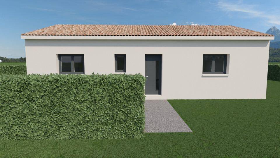 Programme terrain + maison à Popian en Hérault (34) de 70 m² à vendre au prix de 253500€ - 2