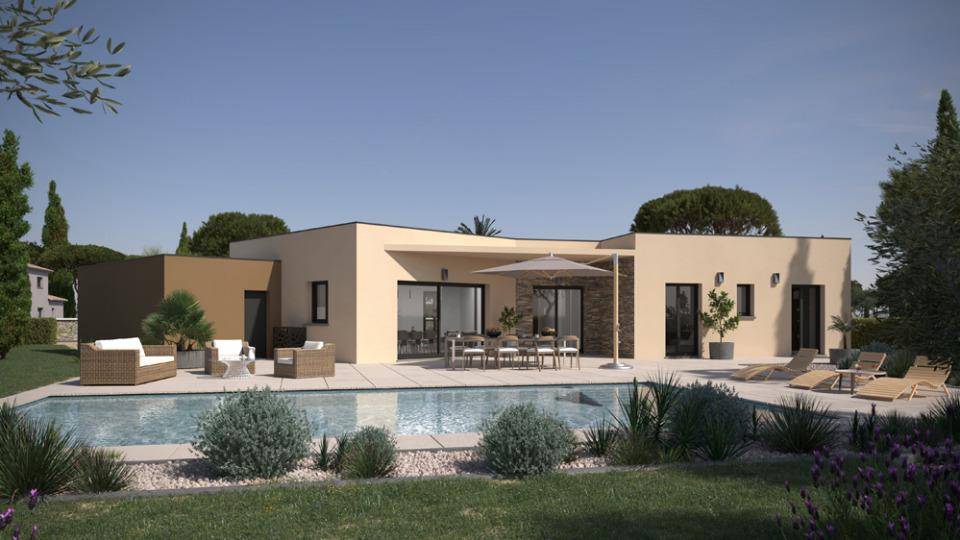 Programme terrain + maison à Bram en Aude (11) de 100 m² à vendre au prix de 301000€ - 1