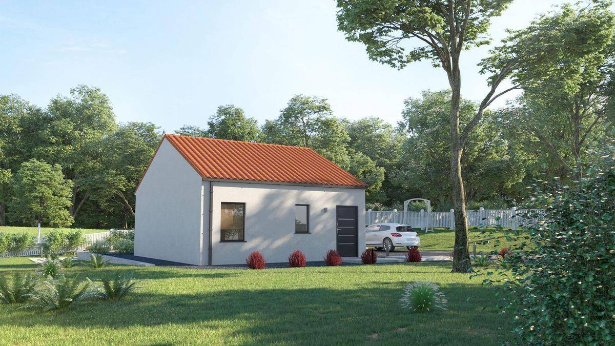Programme terrain + maison à Mortagne-sur-Sèvre en Vendée (85) de 70 m² à vendre au prix de 150214€ - 1