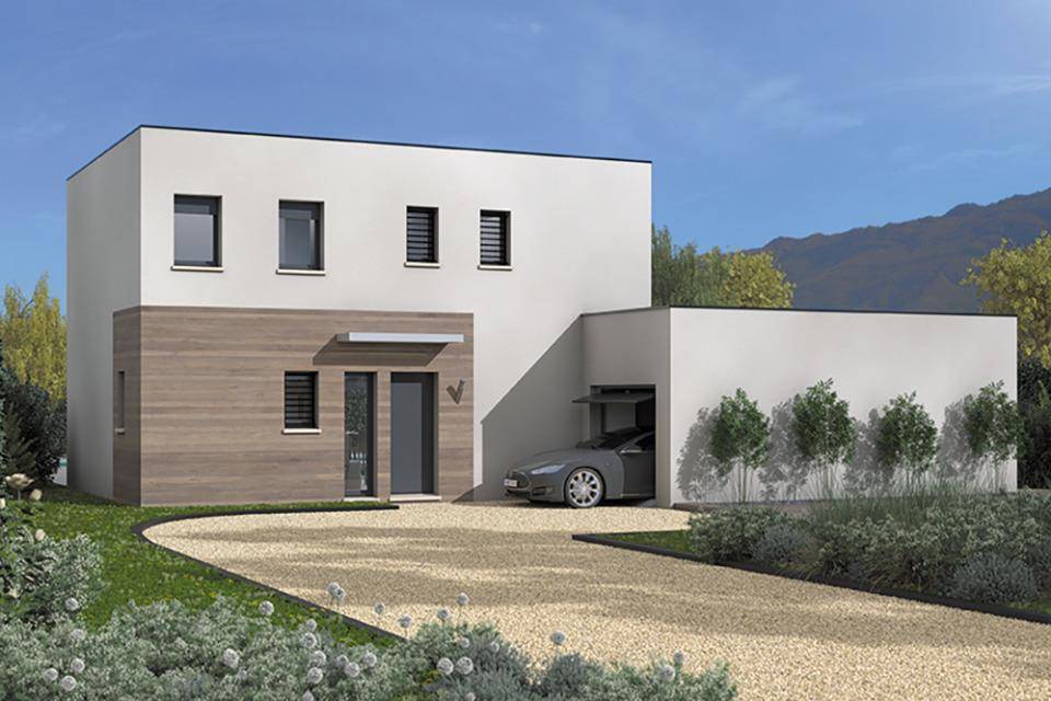 Programme terrain + maison à Quincieux en Rhône (69) de 100 m² à vendre au prix de 430000€ - 2