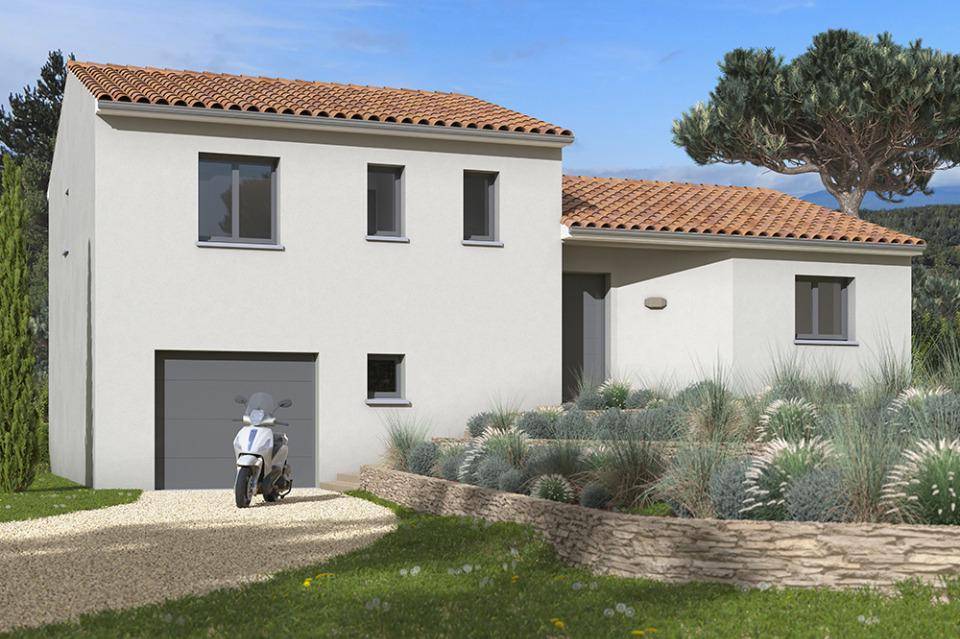 Programme terrain + maison à Pennautier en Aude (11) de 110 m² à vendre au prix de 299000€ - 1