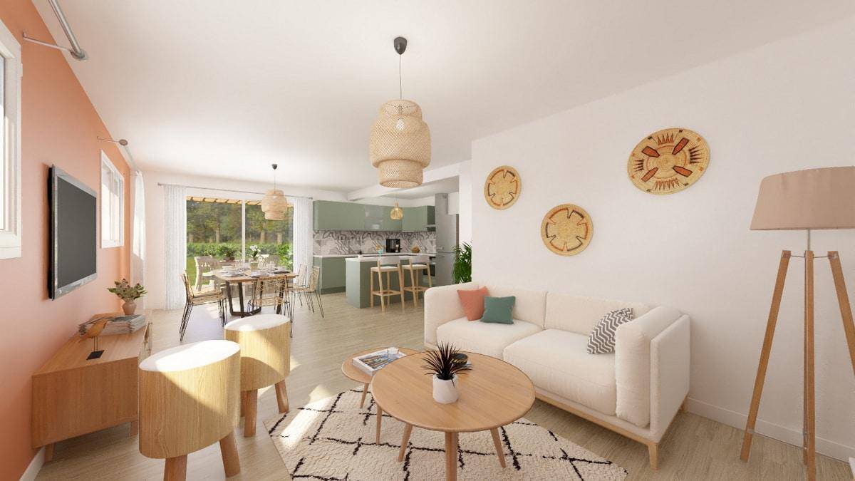 Programme terrain + maison à Magland en Haute-Savoie (74) de 105 m² à vendre au prix de 388622€ - 4