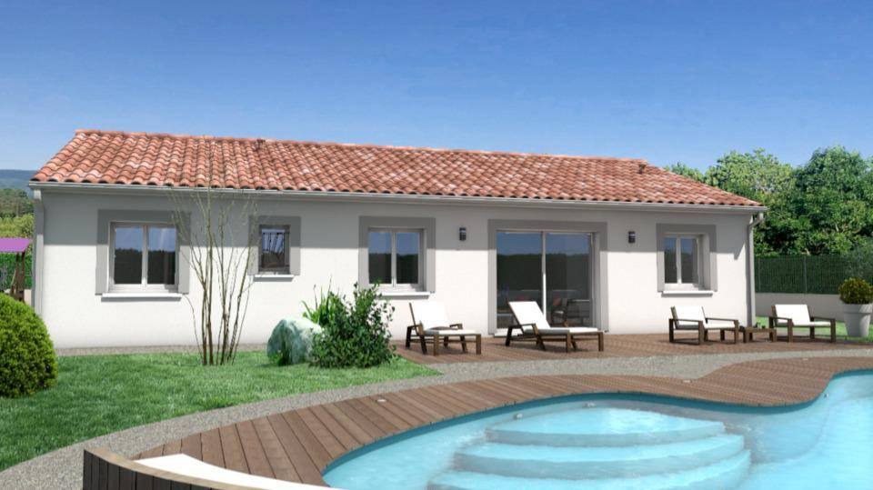 Programme terrain + maison à Paulhan en Hérault (34) de 99 m² à vendre au prix de 275050€ - 3