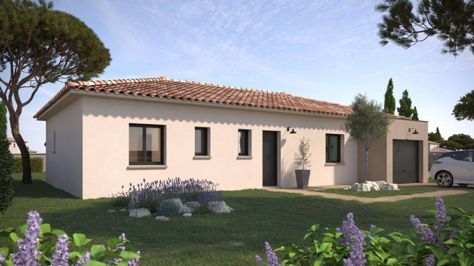 Programme terrain + maison à Orange en Vaucluse (84) de 85 m² à vendre au prix de 323000€ - 2