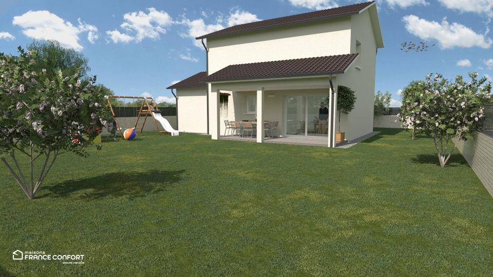 Terrain seul à Quincieux en Rhône (69) de 500 m² à vendre au prix de 189000€ - 1