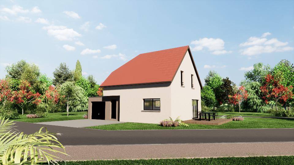 Programme terrain + maison à Barr en Bas-Rhin (67) de 100 m² à vendre au prix de 426800€ - 2