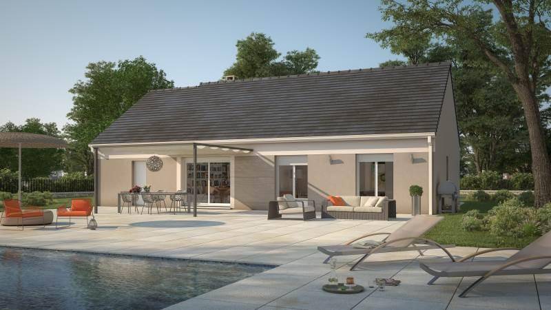 Programme terrain + maison à Gisors en Eure (27) de 60 m² à vendre au prix de 217000€ - 1