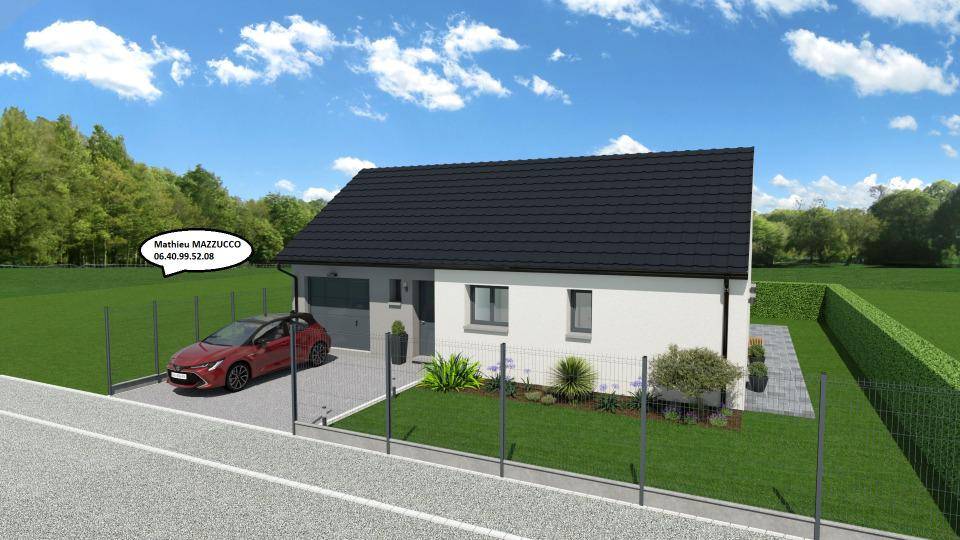 Programme terrain + maison à Montescourt-Lizerolles en Aisne (02) de 70 m² à vendre au prix de 182000€ - 3