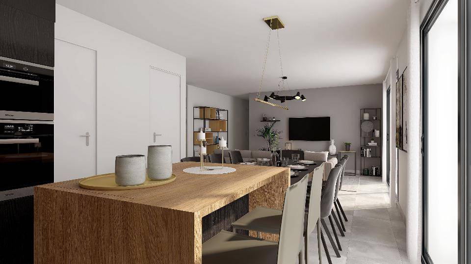 Programme terrain + maison à Quissac en Gard (30) de 101 m² à vendre au prix de 308000€ - 4