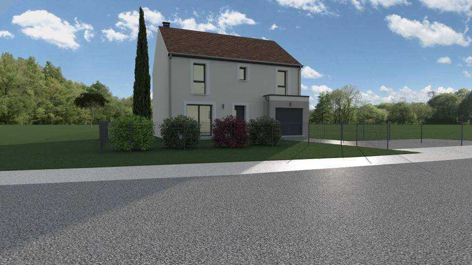 Programme terrain + maison à Angerville en Essonne (91) de 115 m² à vendre au prix de 332173€ - 1