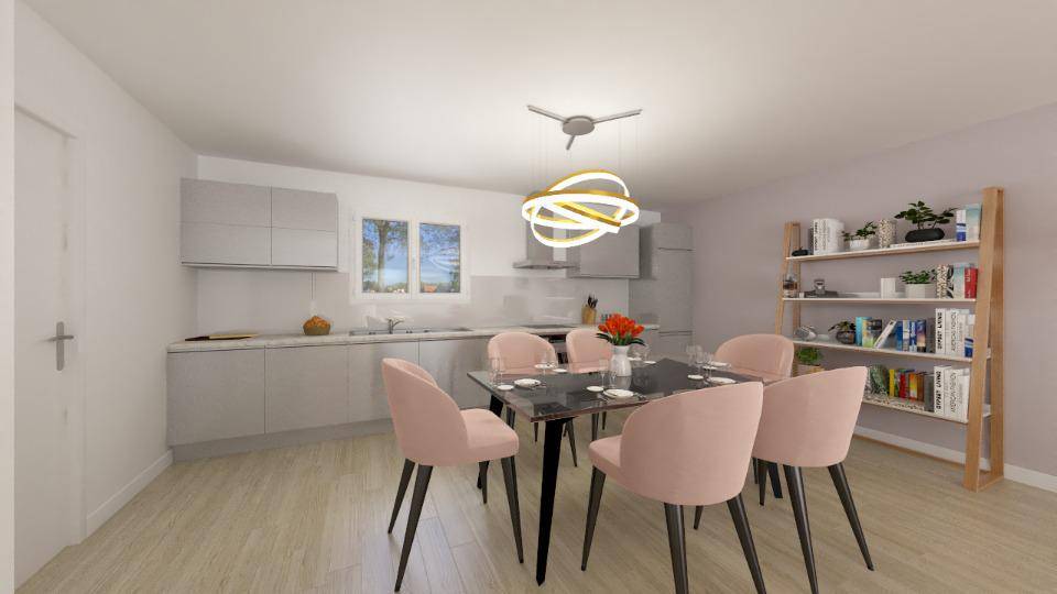 Programme terrain + maison à Momères en Hautes-Pyrénées (65) de 90 m² à vendre au prix de 256000€ - 2