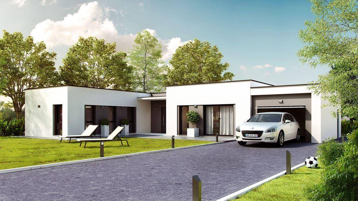 Programme terrain + maison à Sargé-lès-le-Mans en Sarthe (72) de 109 m² à vendre au prix de 269601€ - 1