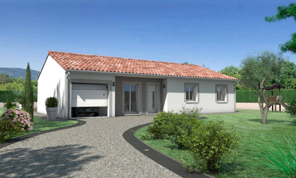 Programme terrain + maison à Mazamet en Tarn (81) de 99 m² à vendre au prix de 165248€ - 1
