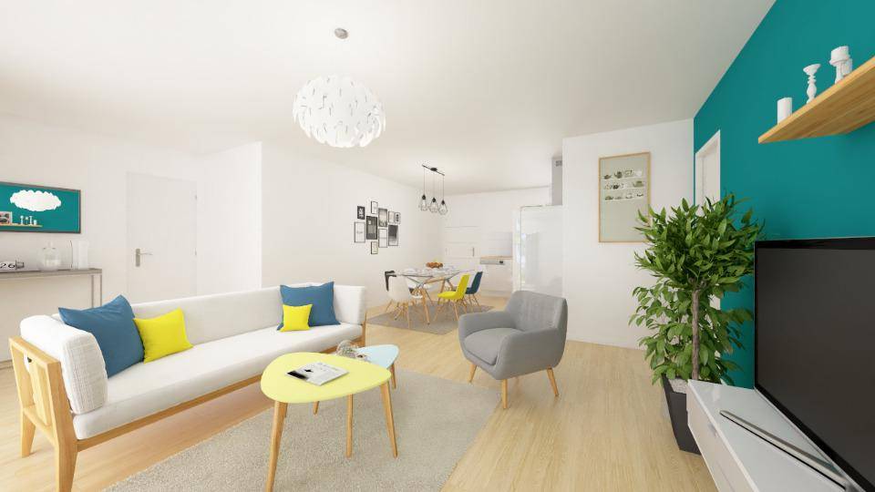 Programme terrain + maison à Toulouse en Haute-Garonne (31) de 75 m² à vendre au prix de 237000€ - 3