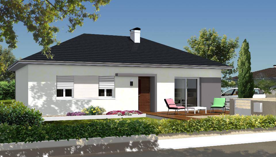 Programme terrain + maison à Arbus en Pyrénées-Atlantiques (64) de 85 m² à vendre au prix de 185000€ - 2