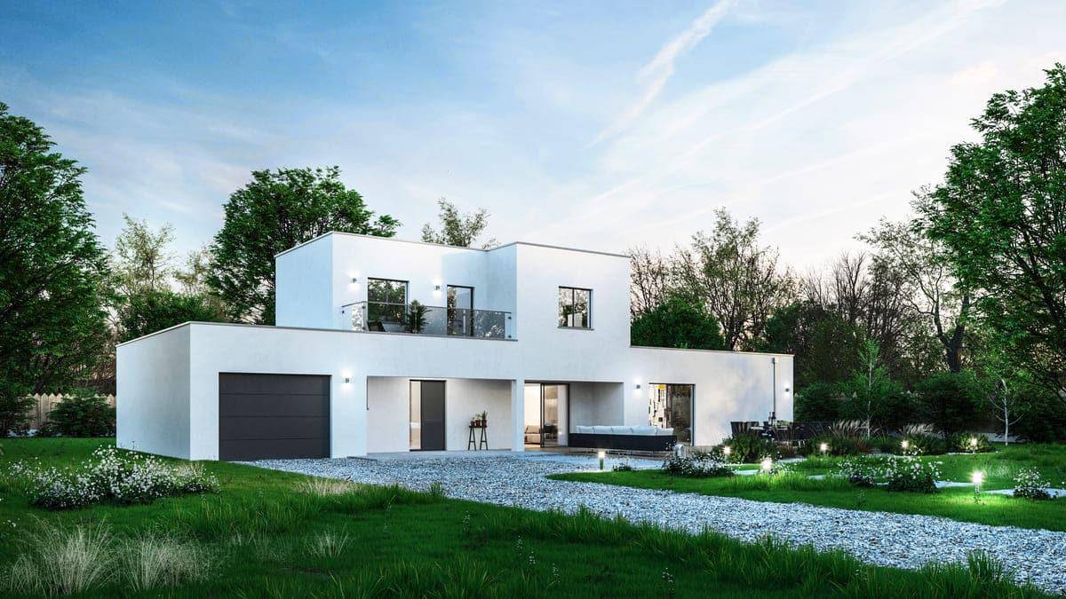 Programme terrain + maison à Saint-Saturnin en Sarthe (72) de 126 m² à vendre au prix de 420959€ - 1