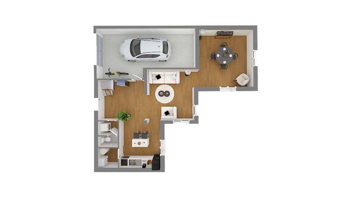 Programme terrain + maison à Lapalisse en Allier (03) de 100 m² à vendre au prix de 273735€ - 3