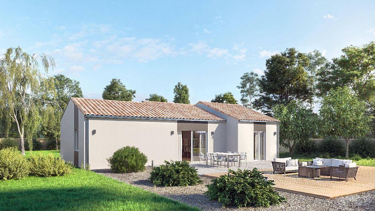 Programme terrain + maison à Sainte-Orse en Dordogne (24) de 80 m² à vendre au prix de 145800€ - 4