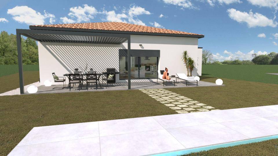 Programme terrain + maison à Courry en Gard (30) de 96 m² à vendre au prix de 272000€ - 4