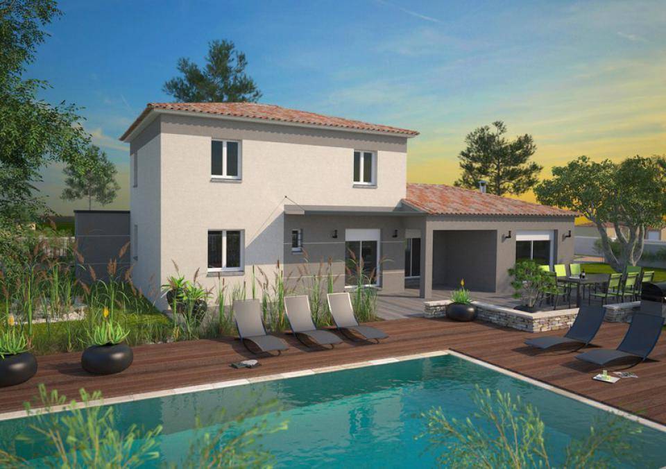 Programme terrain + maison à Murviel-lès-Béziers en Hérault (34) de 125 m² à vendre au prix de 485000€ - 1