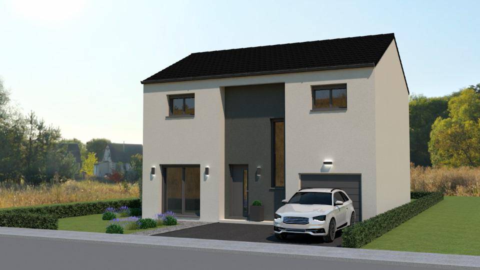 Programme terrain + maison à Dieulouard en Meurthe-et-Moselle (54) de 100 m² à vendre au prix de 249000€ - 1