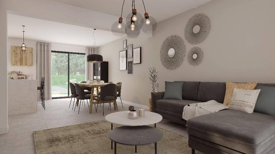 Programme terrain + maison à Rouvray-Catillon en Seine-Maritime (76) de 90 m² à vendre au prix de 210000€ - 3