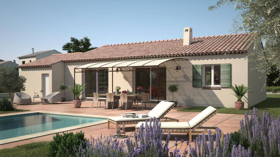 Programme terrain + maison à La Javie en Alpes-de-Haute-Provence (04) de 90 m² à vendre au prix de 251000€ - 1