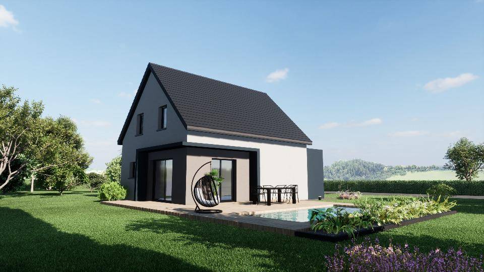 Programme terrain + maison à Schirmeck en Bas-Rhin (67) de 100 m² à vendre au prix de 355660€ - 3