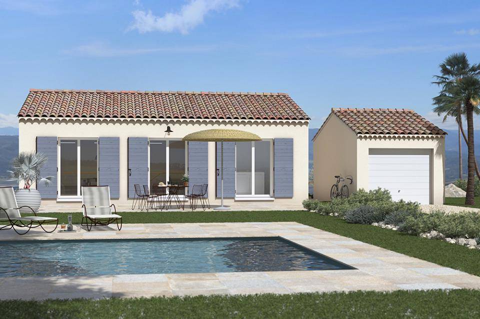 Programme terrain + maison à Villeneuve-Minervois en Aude (11) de 100 m² à vendre au prix de 359900€ - 2