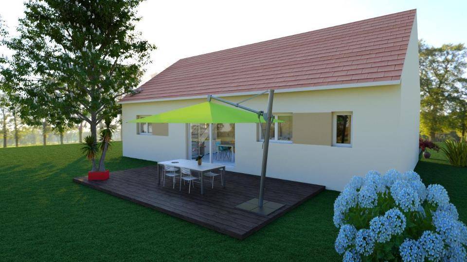 Programme terrain + maison à Fercé-sur-Sarthe en Sarthe (72) de 80 m² à vendre au prix de 205000€ - 2