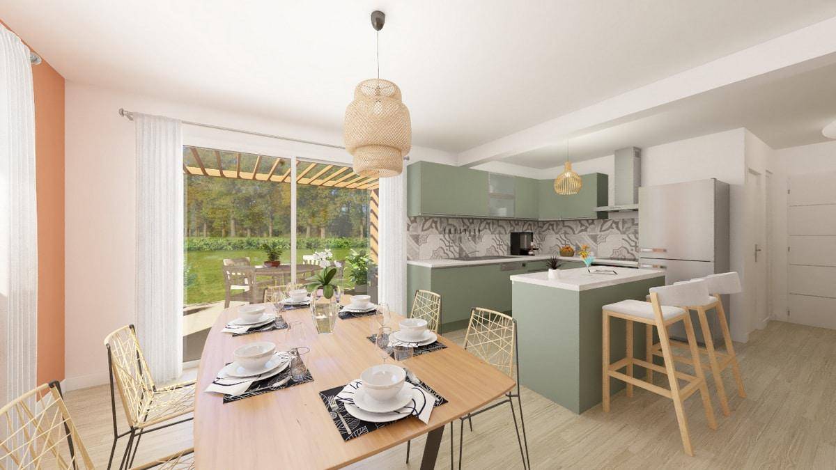 Programme terrain + maison à Mercury en Savoie (73) de 105 m² à vendre au prix de 408986€ - 3