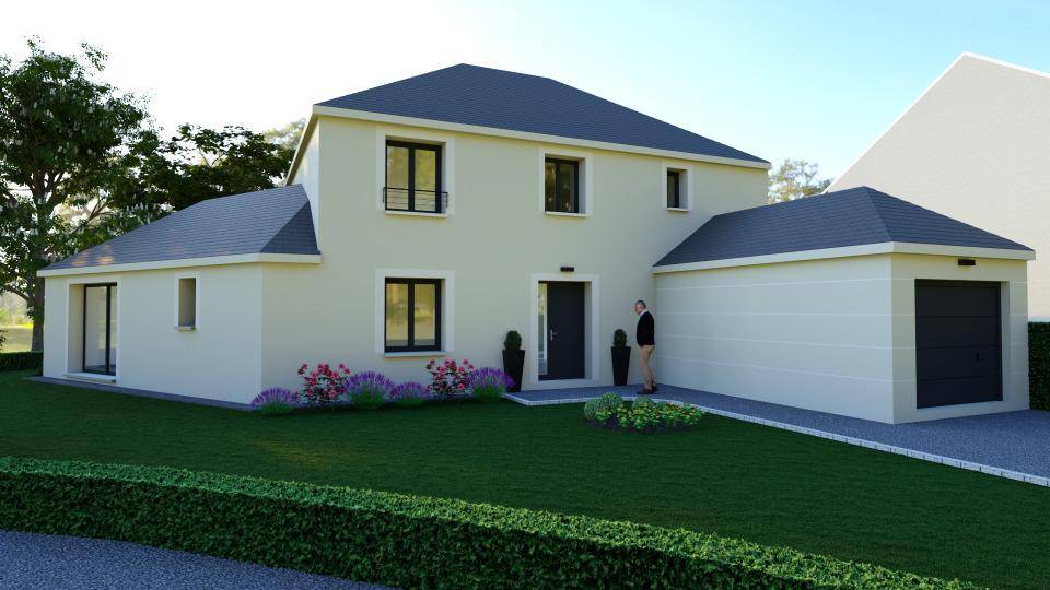 Programme terrain + maison à Galluis en Yvelines (78) de 160 m² à vendre au prix de 535300€ - 4