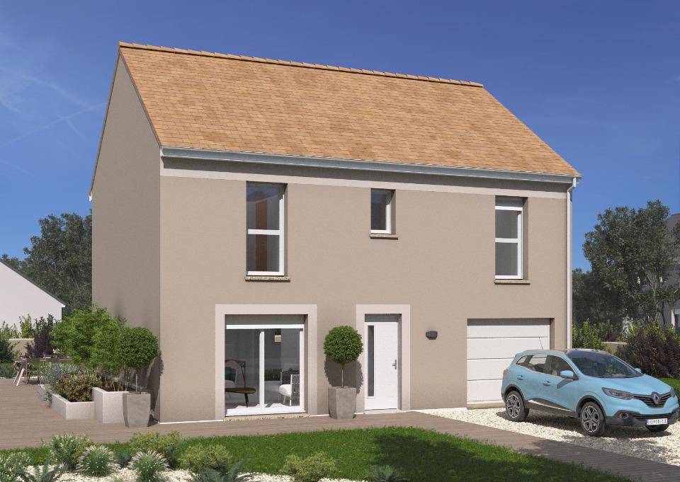 Programme terrain + maison à Dammartin-en-Serve en Yvelines (78) de 109 m² à vendre au prix de 302000€ - 1